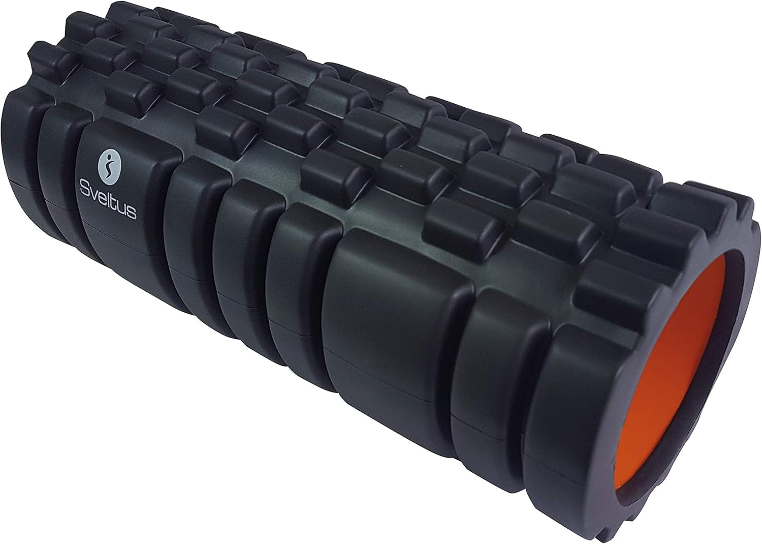 Rouleau De Massage Adulte Unisexe, Noir/Orange, Taille Unique