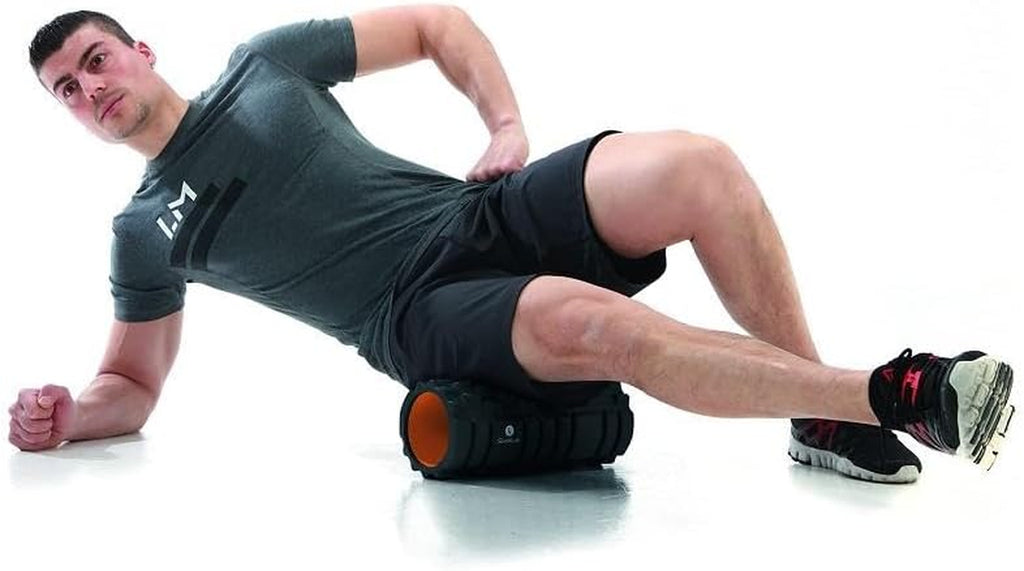 Rouleau De Massage Adulte Unisexe, Noir/Orange, Taille Unique