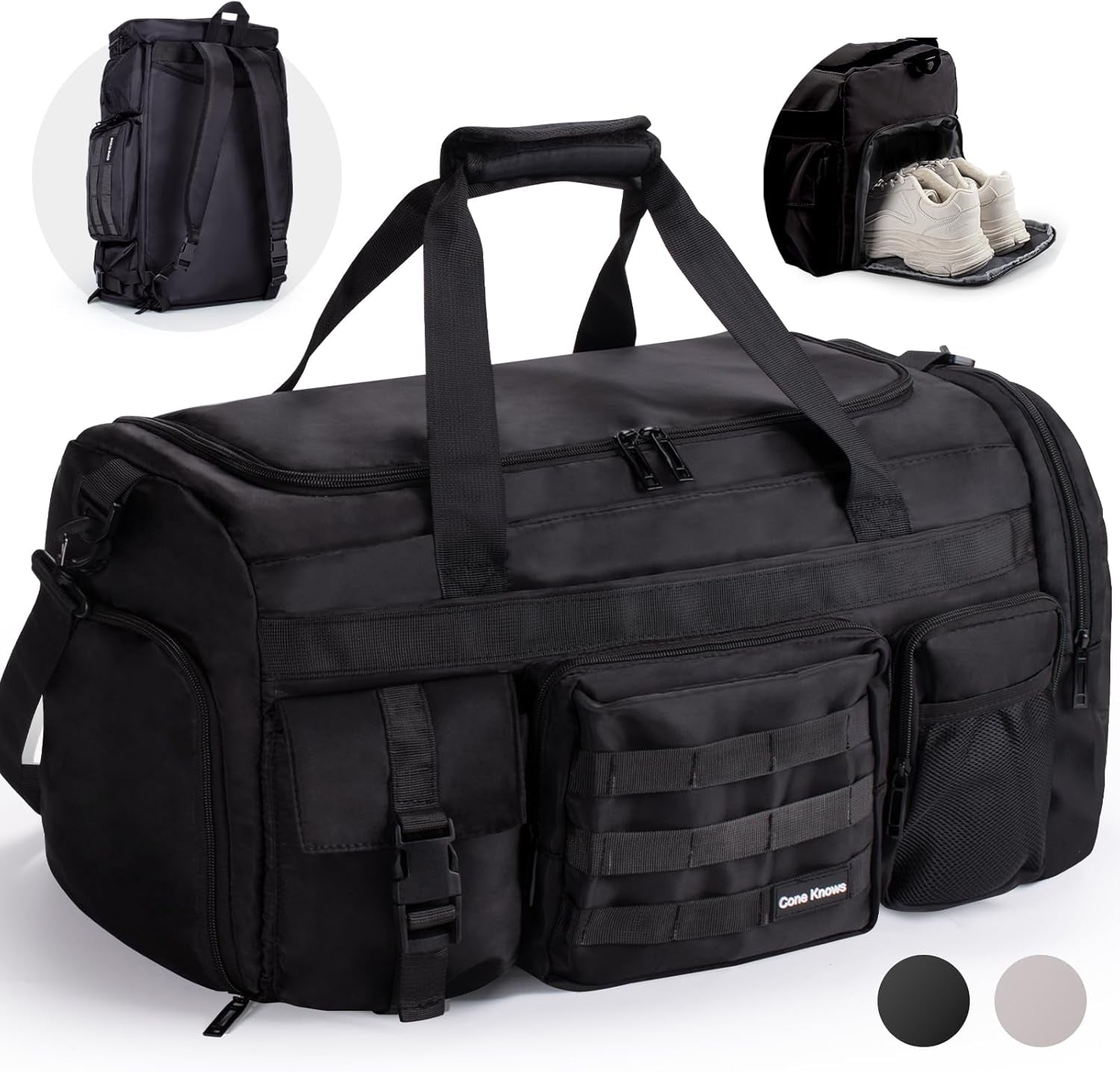 Sac De Sport Homme Femme Sac De Voyage Sac Fitness Gym Avec Compartiment À Chaussures Et Poche Humide Sac De Gym Sac De Weekend Duffle Bag Pour Gym Sport Voyages